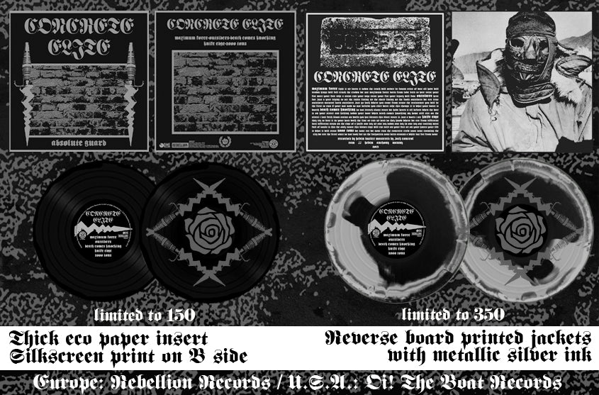 Concrete Elite "Absolute Guard" 12" EP REPRESS