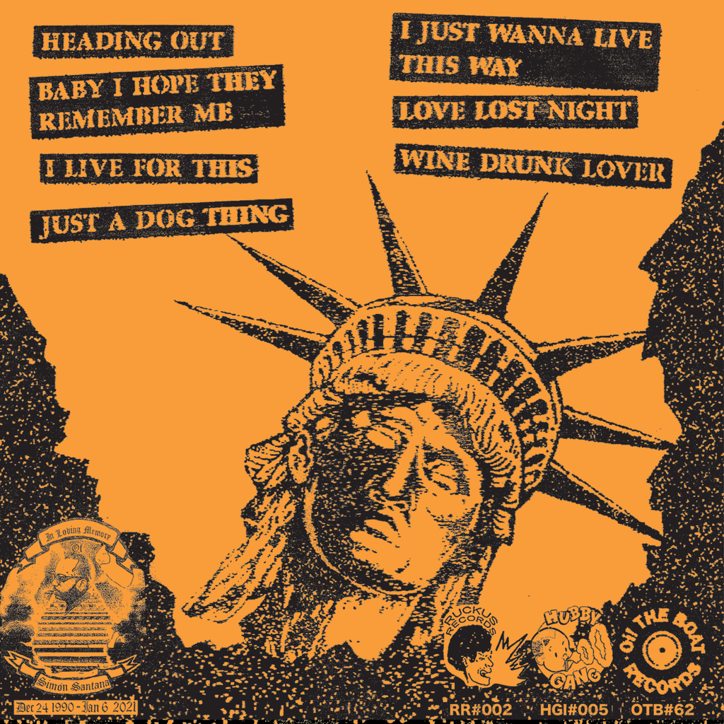 The NY Hounds "God Bless The Royal Hounds" 12" LP 4th Press