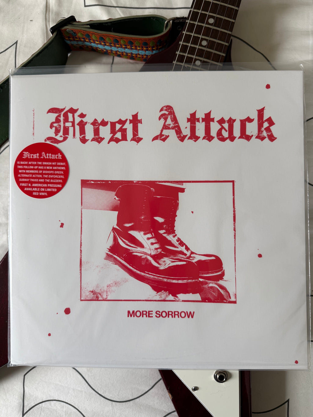 First Attack "More Sorrow" 12" LP