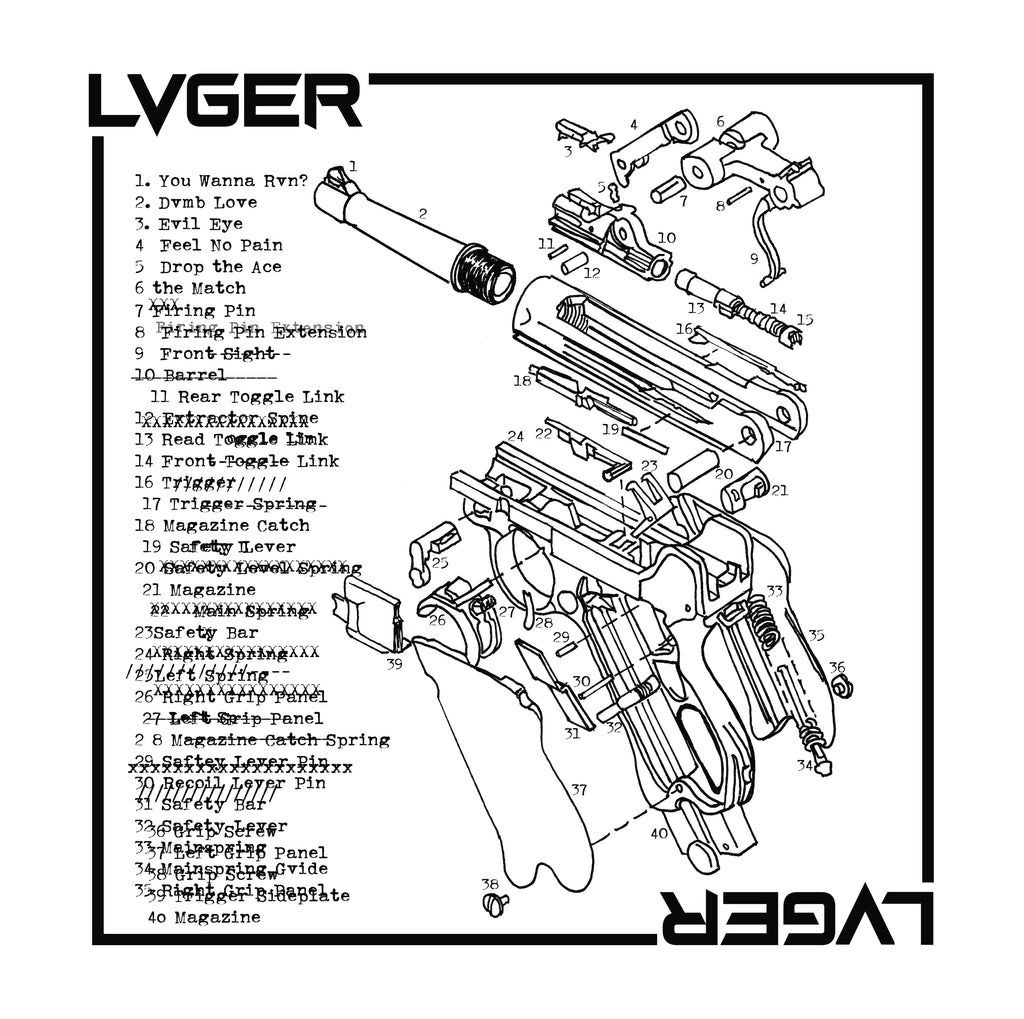 LVGER Debut 12" Maxi-EP