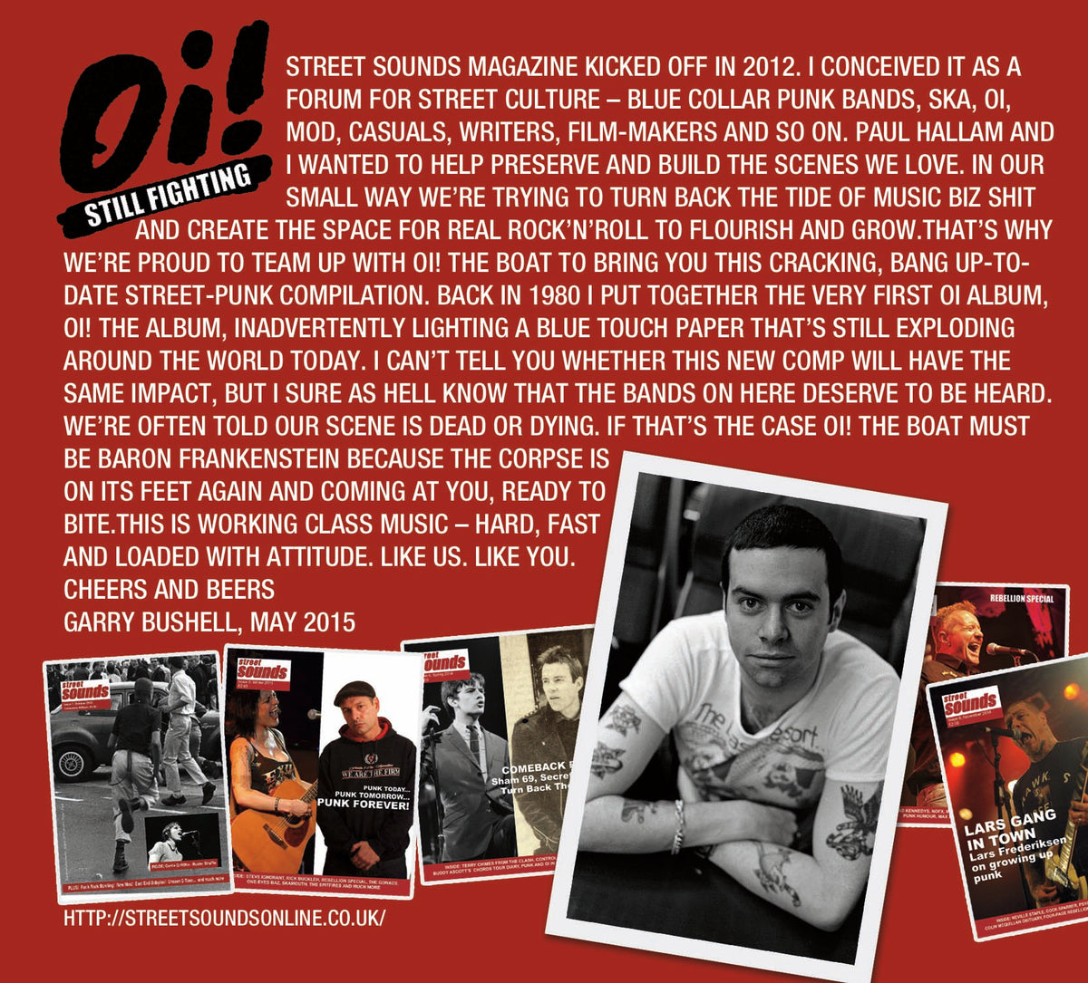 Garry Bushell & Oi! the Boat Present: "Oi! Still Fighting" V/A CD