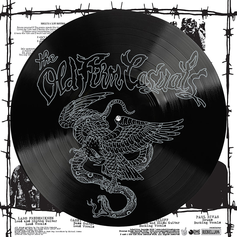 The Old Firm Casuals "Wartime Rock'n'Roll" 12" EP