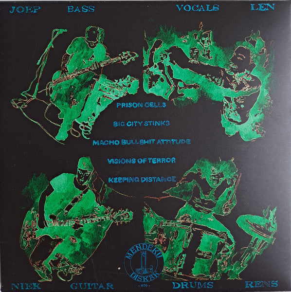 Pressure Pact “Visions Of Terror” 7” EP