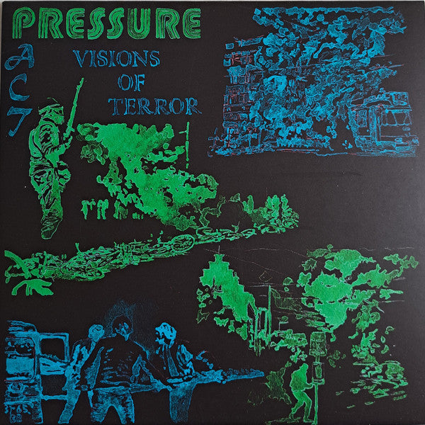 Pressure Pact “Visions Of Terror” 7” EP