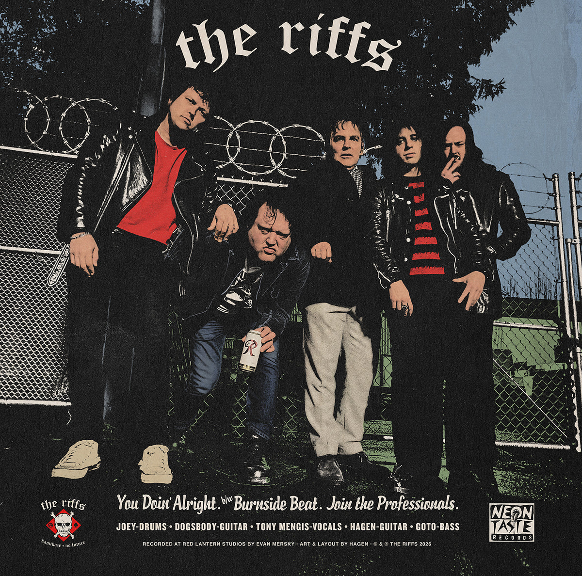 THE RIFFS "You Doin' Alright" 7" EP