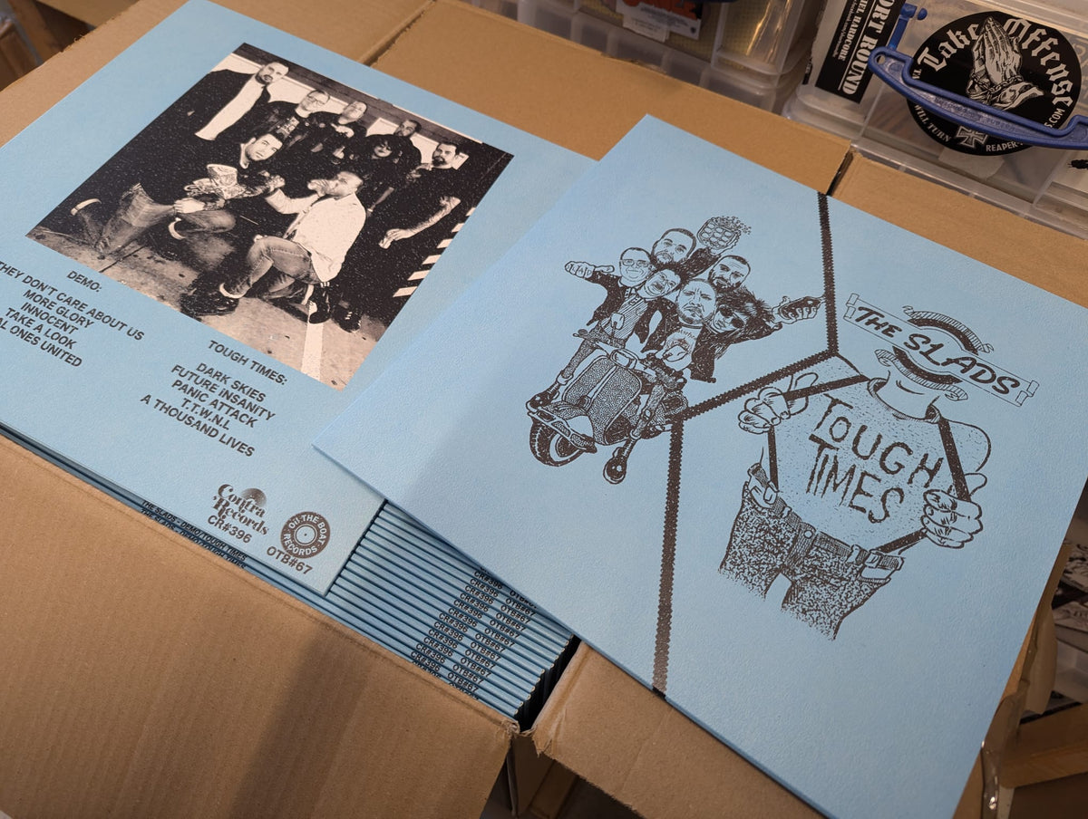The Slads "Demo/Tough Times" 12" LP
