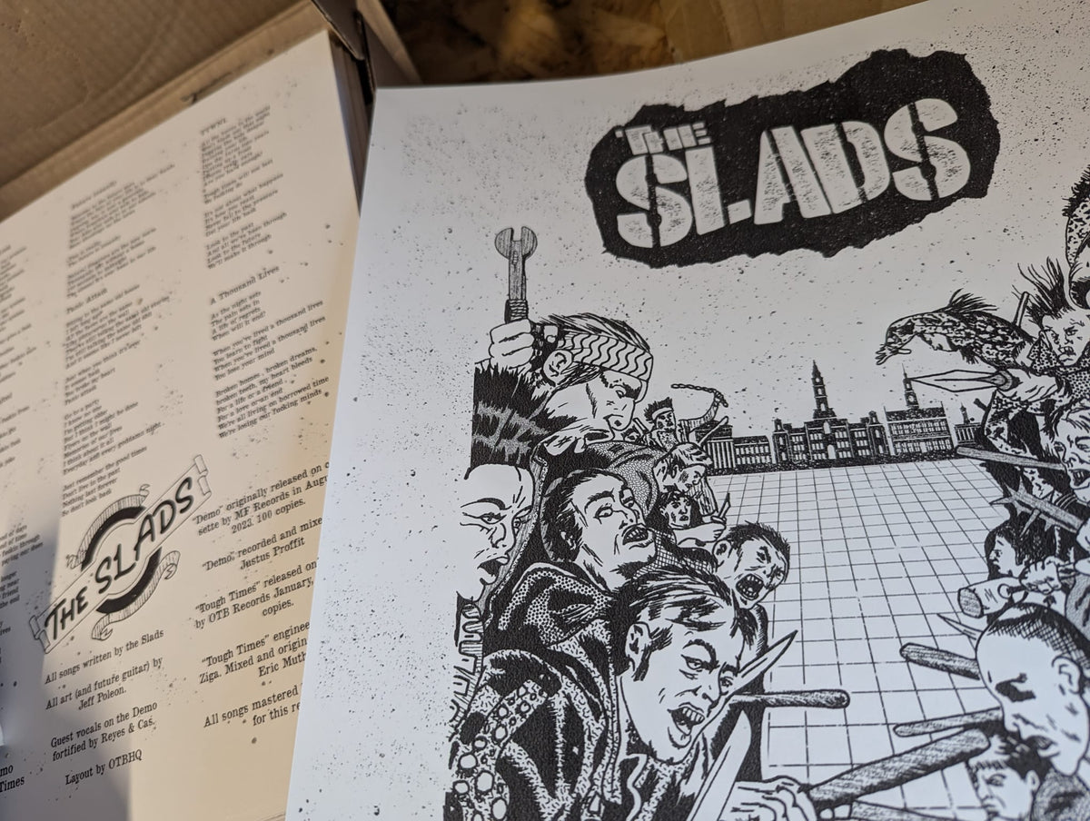 The Slads "Demo/Tough Times" 12" LP
