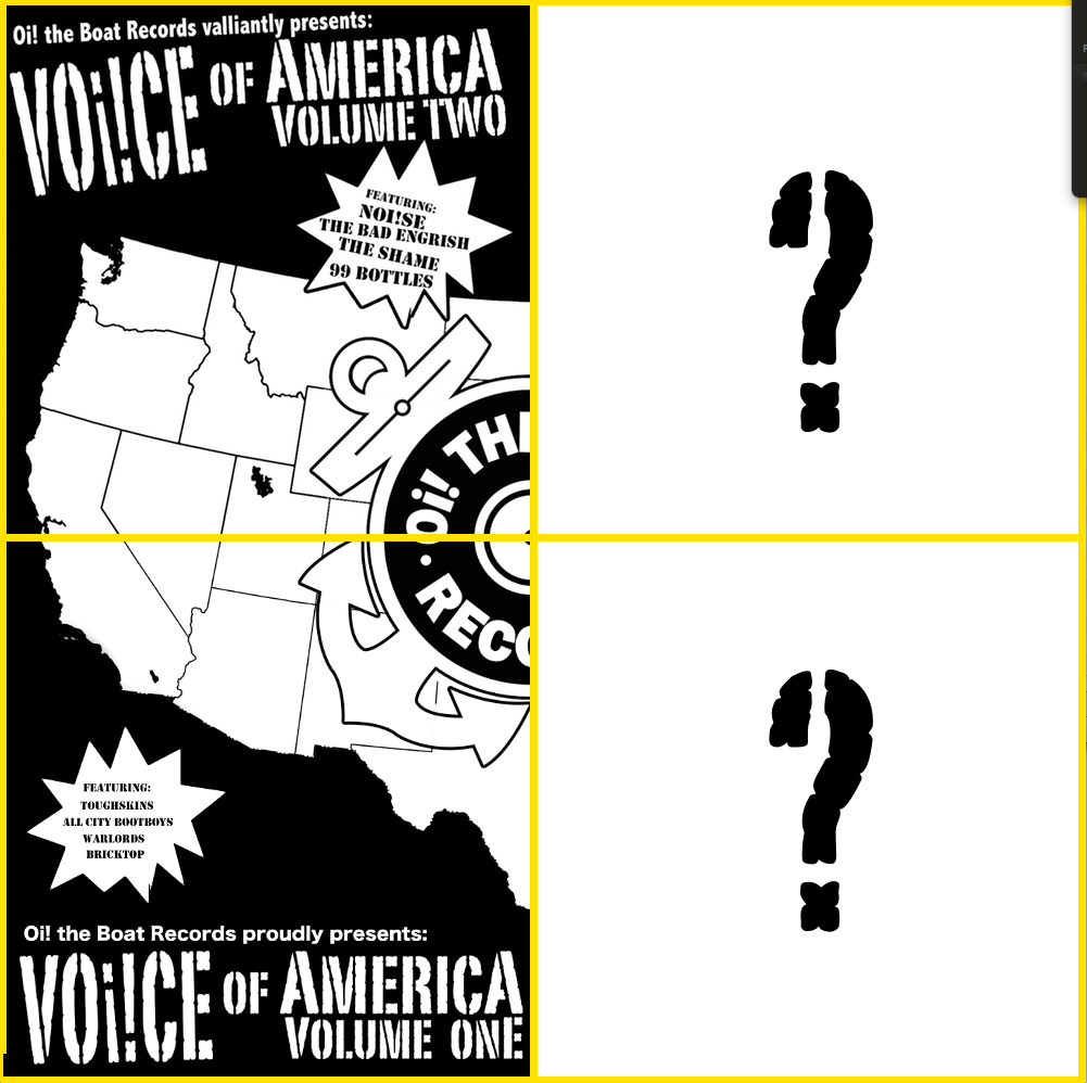 VOi!CE of America Vol. 2 7" EP